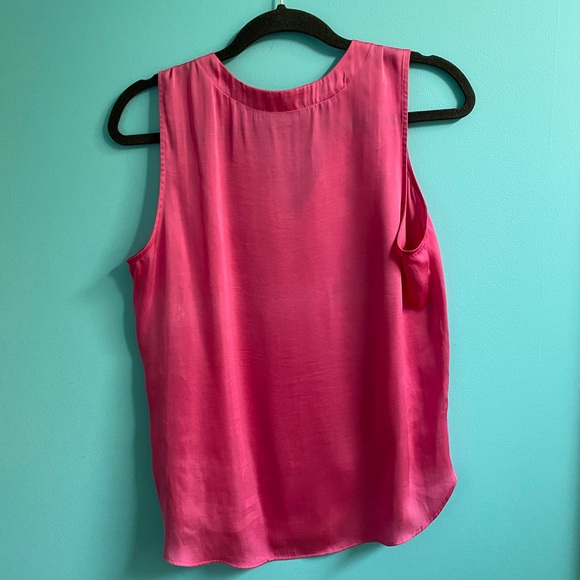 Pink Sleeveless Dress Shirt - Picture 2 of 4